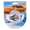 12mm  9.8m Car Self Adhesive Decorative Stripe Tape Line(Silver)