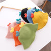 Baby Love-heart Knitted Hat Children Wild Knitted Fisherman Hat, Size: L(Skin Powder)