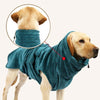 Absorbent Dog Bathrobe Towel, Turquoise, XS - Quick Drying