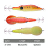 HENGJIA SJ042 Squid Steel Filament Shrimp Bionic Bait Sea Fishing Lures, Size: 9.5cm 6g(Red Purple)