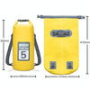 Outdoor Waterproof Dry Dual Shoulder Strap Bag Dry Sack, Capacity: 5L (Blue)
