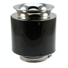 013 Car Universal Modified High Flow Carbon Fiber Mushroom Head Style Air Filter, Specification: Medium 76mm Inner Diameter