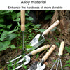 Garden Planting Shoveling Tools Thickened Wooden Handle Gardening Kit, Model: Large Shovel