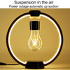 Magnetic Levitation Light Bulb Table Lamp Desktop Ambient Luminous Night Light, Specification: UK Plug(Light Color)