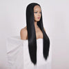 Straight Lace Front Human Hair Wigs, Stretched Length:26 inches, Style:2