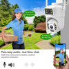 Dual Lens 2MP WiFi Security Camera Outdoor PTZ IP CCTV (EU Plug)