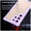 For Samsung Galaxy S24 Ultra 5G Armor Glaze PC Hybrid TPU Phone Case(Purple)