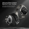 JOYROOM JR-FV1 Venture Series 1.43 inch Bluetooth Call Smart Watch Supports Sleep Monitoring/Blood Oxygen Detection(Dark Grey)