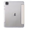 Clear Acrylic Leather Tablet Case For iPad Air 13 2024 / Pro 12.9 2022/ 2021 / 2020 / 2018(Grey)