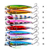 2 PCS PROBEROS LF103 Simulation Metal Sea Fishing Bait, Specification: 40g(D Luminous With Hook)