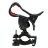 360 Degree Rotation Universal Mobile Phone Bicycle Clip Holder Cradle Stand, Clip Support Phone Width: up to 10cm(Black)