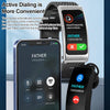 K20 1.14 inch Steel Band Earphone Detachable Life Waterproof Smart Watch Support Bluetooth Call(Black)