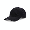 Washed Baseball Cap Casual Retro Shading Distress Torn Cap, Size:One Size(Black)