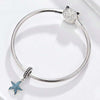925 Sterling Silver  Starfish Pendant Charm Women DIY Bracelet Accessories