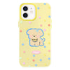 For iPhone 12 Skin Feeling Jelly TPU Hybrid PC Phone Case(Yellow Puppy Yellow)