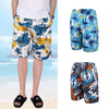 Beach Trunks Casual Mens Swim Quick Dry Printed Beach Shorts, Size: XXXL(Coconut Tree)