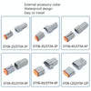 4 PCS DT04-2P / DT06-2S With Copper Car Waterproof Connector Conductive Connection Terminal