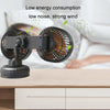 F6026 Large Suction Cup Vehicle-Mounted Double-Head Fan, Model: USB