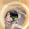 CF32 1.27 inch Screen Lady Smart Watch, Silicone Band, Support Female Physiology Monitoring & 100+ Sports Modes(Gold)