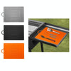 For Blackstone Oven Silicone Side Shelf Mat Grill Pad with Handle(Black)
