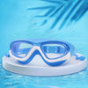 HAIZID Children Large Frame Anti-fog HD Diving Goggles(5021 Blue)