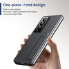 For Samsung Galaxy Z Fold4 Integrated Skin Feel Fold Holder Phone Case(Black)