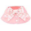 Light Green Dog Bandana Bib, Small, Absorbent Cotton