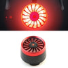 Bicycle Smart Sensor Brake Light USB Tail Light Warning Light(Red)