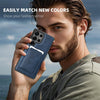 For Samsung Galaxy S25 5G Pindun MagSafe Card Slot Leather Back Phone case(Black)
