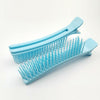 Hairdressing Highlighting Plastic Clip Hair Salon With Comb Clip Styling Layered Clip Bangs Hair Clip Comb Color Random Delivery