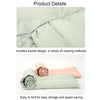 115x25cm Winter Neck Warm Waterproof Thickened Down Scarf, Spec: Duck Down (Light Green)
