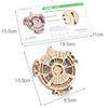 Children Wooden Mechanical Gear Perpetual Calendar 3D Puzzle Model DIY Assembled Toys