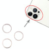 iPhone 13 Pro Rear Camera Lens Protector (White, 3 Pack)