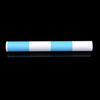 Creative PVC Brick Decoration Wallpaper Stickers Bedroom Living Room Wall Waterproof Wallpaper Roll, Size: 45 x 1000cm(Blue)