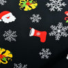 Stretch Chair Cover Office Armrest Lift Computer Chair Seat Cover, Size: S(Happy Christmas Black)