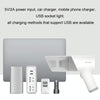 Portable Handheld USB Charging Car Vacuum Cleaner, Color: Wired White