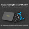 For DJI Neo Sunnylife NEO Propellers Case Storage Mini Travel Case Box(Black)