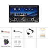 6.86inch Dual Butt Button Knob Player MP5 With Backup Camera Function / Bluetooth / CarPlay(Standard)