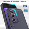For Samsung Galaxy S24 FE 5G 2 in 1 PC + TPU Phone Case(Dark Blue)
