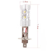 H1 50W 750LM 6500K White Light 10-3535-LEDs Car Foglight , Constant Current , DC12-24V