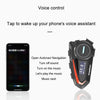 KUQIBAO Motorcycle Helmet Waterproof Bluetooth Headset With Screen(Soft Microphone)