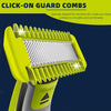 14-length Guide Comb Guard for Philips OneBlade QP25XX / QP26XX / QP27XX / QP28XX Series, Spec: 4 In 1 Kit
