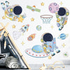 Children Room Cartoon Astronaut Wall Stickers Classroom Decorative Poster(Variety)