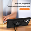 For Samsung Galaxy S23 Ultra 5G Ring Holder Magnetic Phone Case(Black)