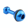 PULUZ 1/4 inch Screw Aluminum Ball Adapter Mount for GoPro, Insta360, DJI and Other Action Cameras, Diameter: 2.5cm(Blue)