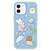For iPhone 11 Skin Feeling Jelly TPU Hybrid PC Phone Case(Sea Life Blue)
