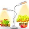 LED Plant Growth Full Spectral Fill Light E27 Clip Plant Lamp Indoor Corn Light, Without Power Adapter, Power: 2 Heads