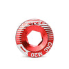 ENLEE M20 Aluminum Crank Cover For Bicycle Discs For IXF Crank Accessories(Red)