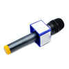 Interview Microphone Logo Flag Station, Spec: Square Black