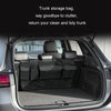 Car SUV Rear Seat Widening Organizing Storage Bag(Black)